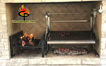 Asador estilo Uruguayo